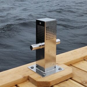 mooring bollard LED polished
